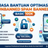 Optimasi Unbanned WhatsApp Spam Banned- Paket Premium